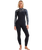 The Billabong Salty Dayz Natural 4/3mm Chest Zip Wetsuit in Black Pebble | Available at Anns Cottage